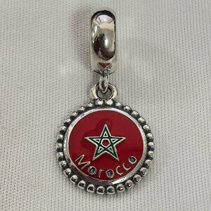 Pandora Morocco Exclusive Charm Pendant, S925 Silver Jewelry